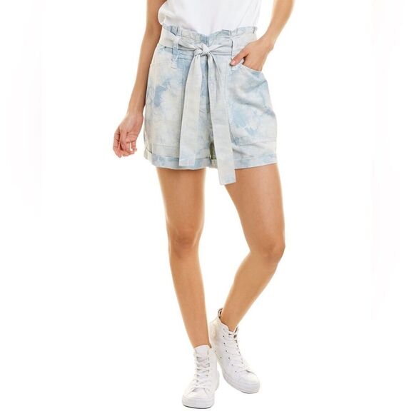 A.L.C. Davidson Linen-Blend Short - Picture 1 of 8